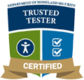 DHS Trusted Tester Certified badge